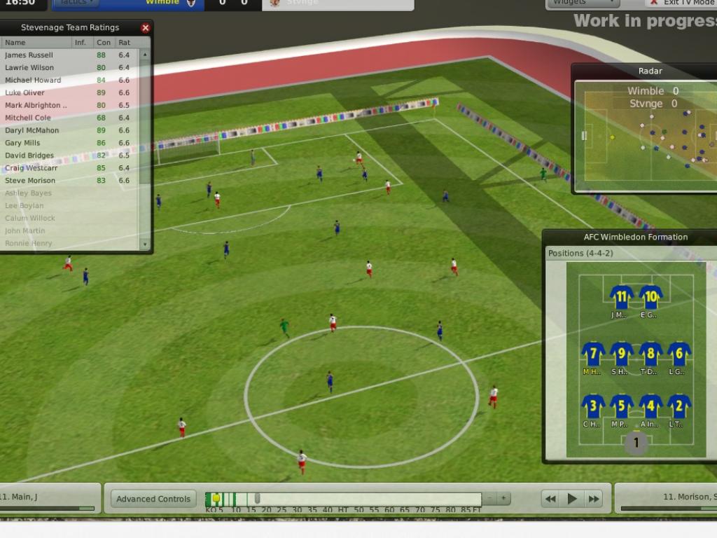 Скриншот из игры Football Manager 2009 - 13