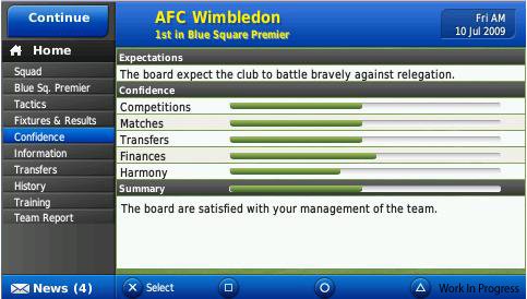 Скриншот из игры Football Manager 2010 - 81