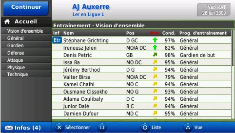 Скриншот из игры Football Manager 2010 - 105