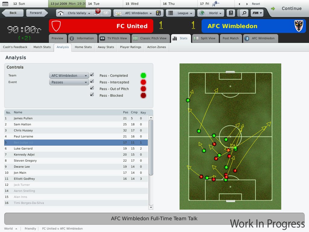 Скриншот из игры Football Manager 2010 - 93