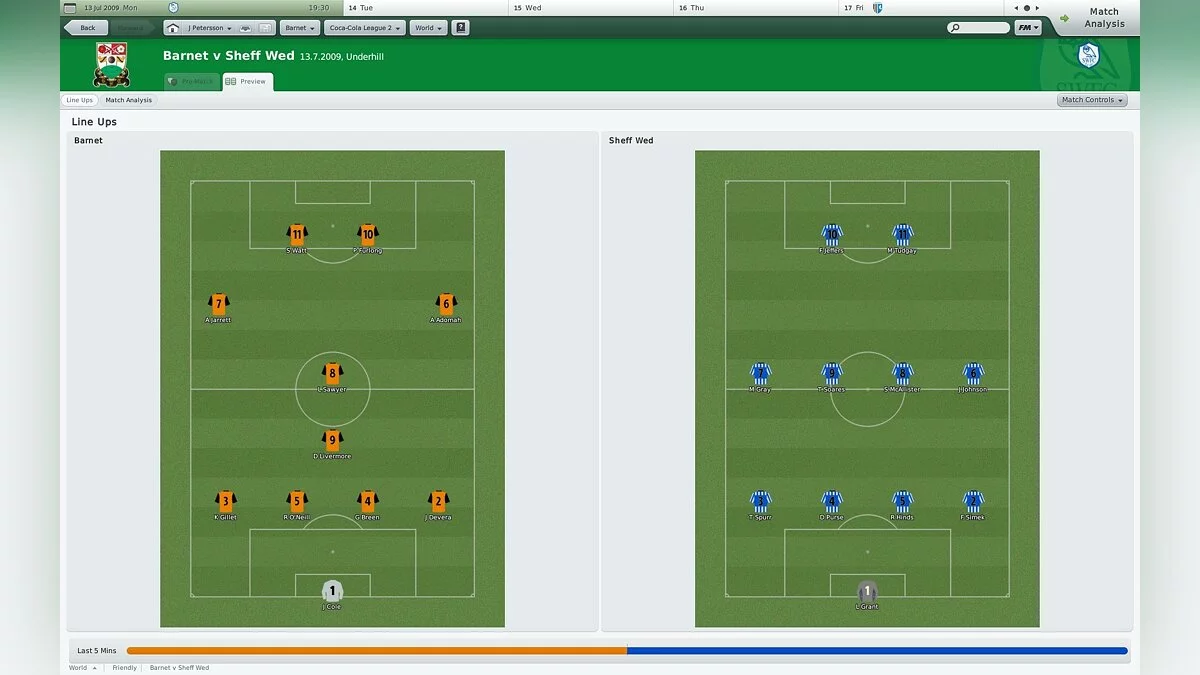 Скриншот из игры Football Manager 2010 - 32