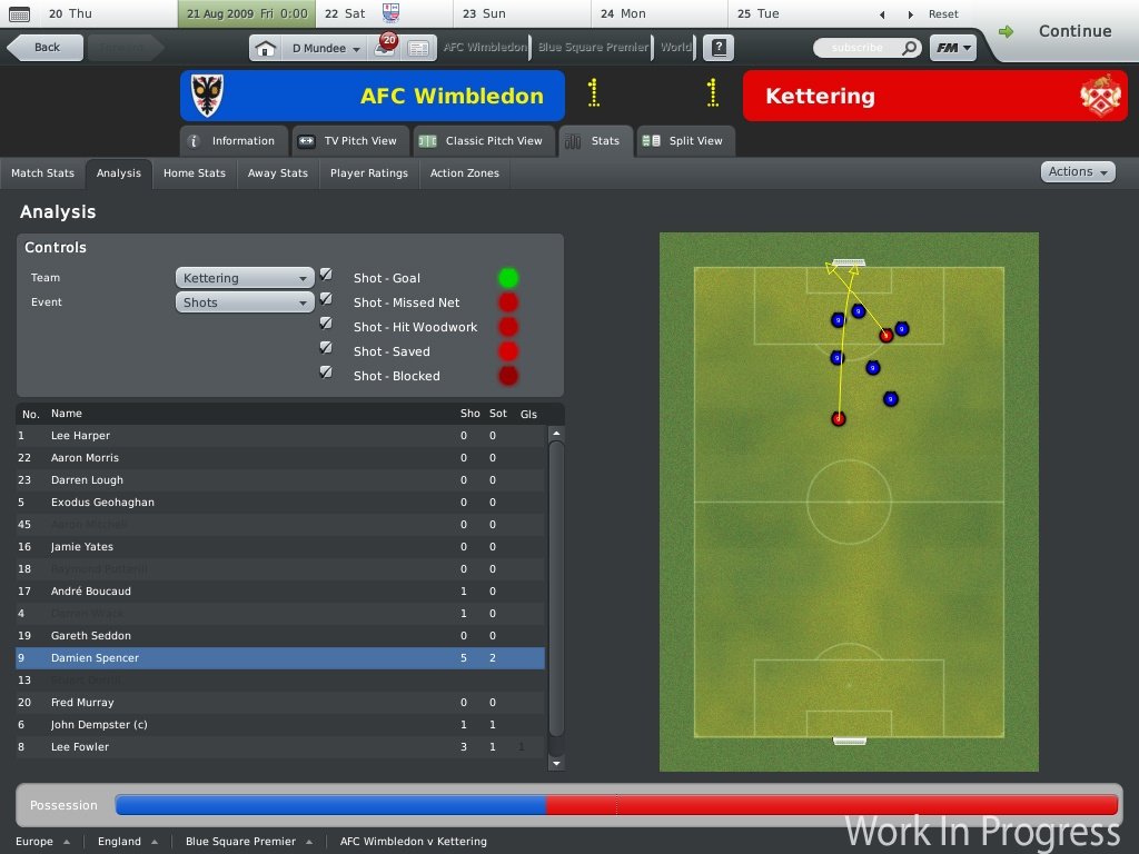 Скриншот из игры Football Manager 2010 - 61