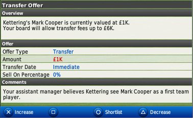 Скриншот из игры Football Manager 2010 - 7