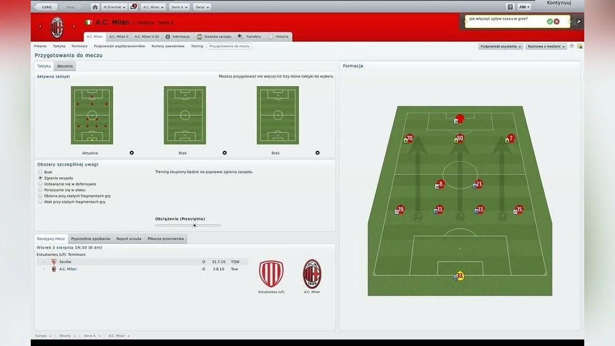 Скриншот из игры Football Manager 2011 - 39