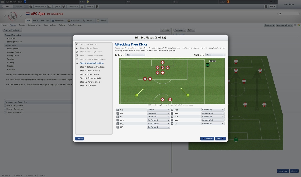 Скриншот из игры Football Manager 2011 - 21