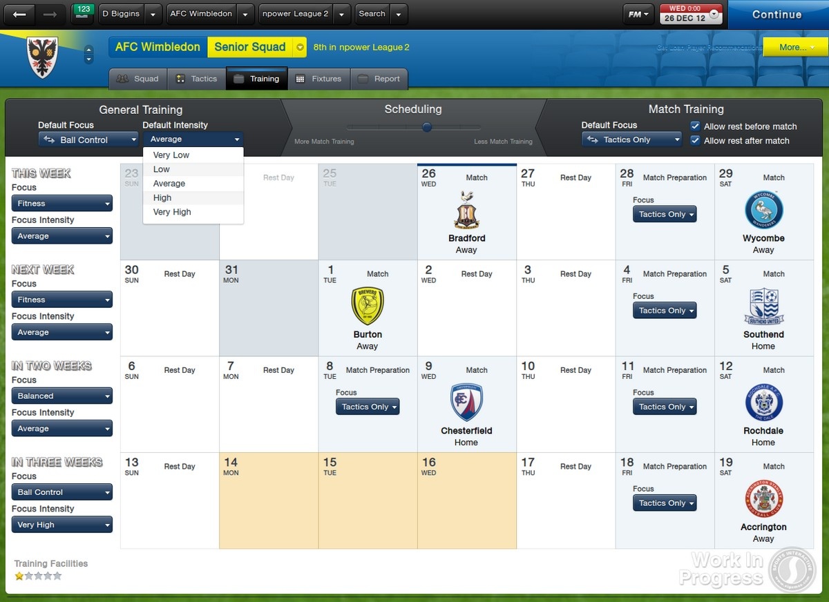 Скриншот из игры Football Manager 2013 - 23
