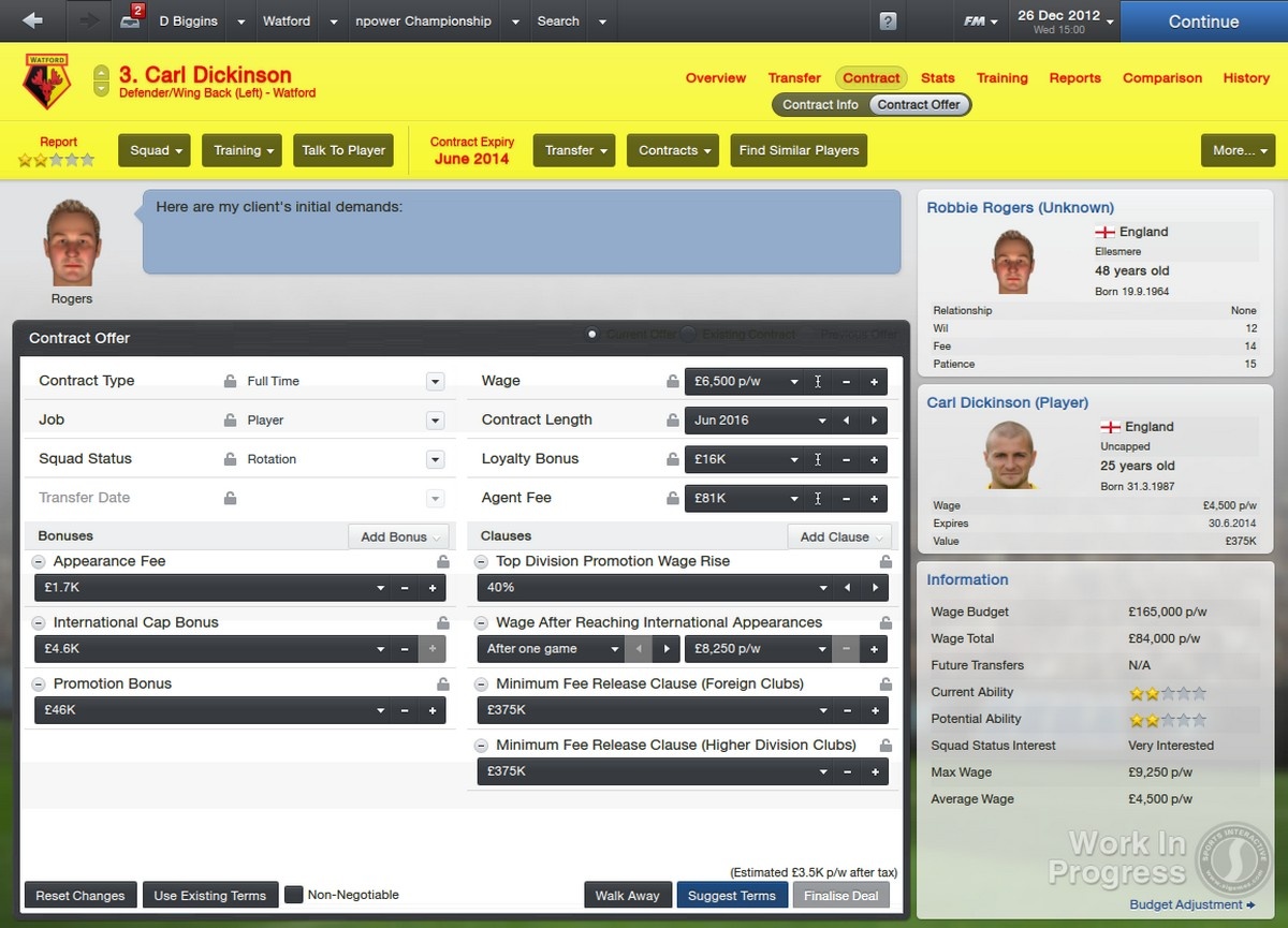 Скриншот из игры Football Manager 2013 - 19