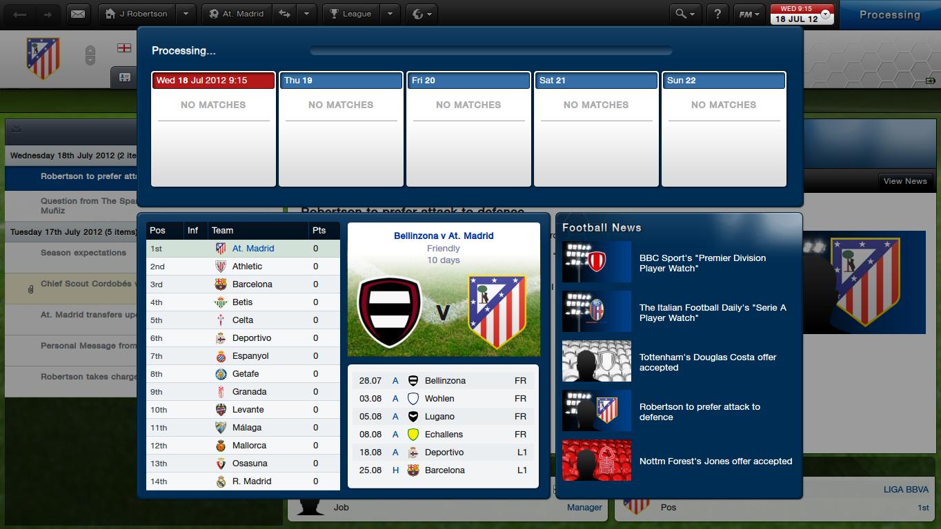 Скриншот из игры Football Manager 2013 - 18