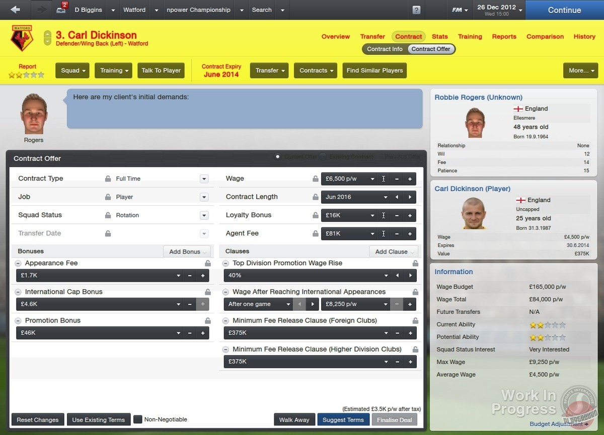 Скриншот из игры Football Manager 2013 - 15