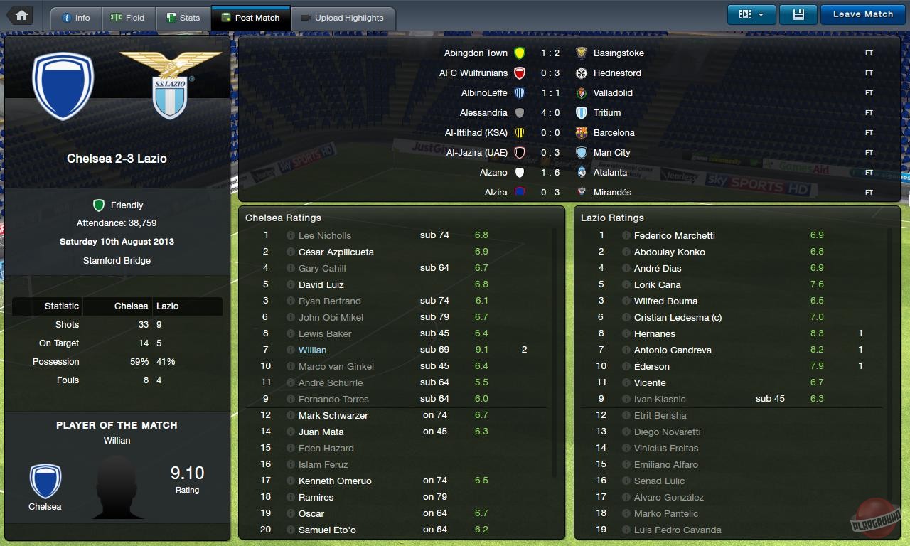 Скриншот из игры Football Manager 2014 - 19