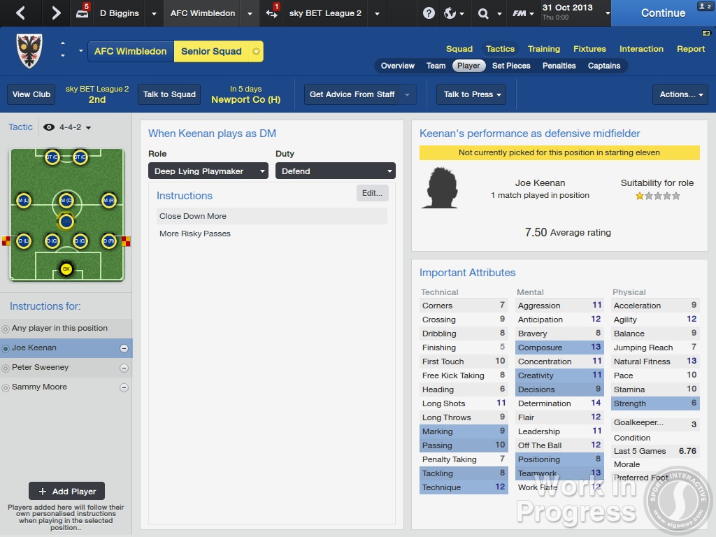 Скриншот из игры Football Manager 2014 - 31
