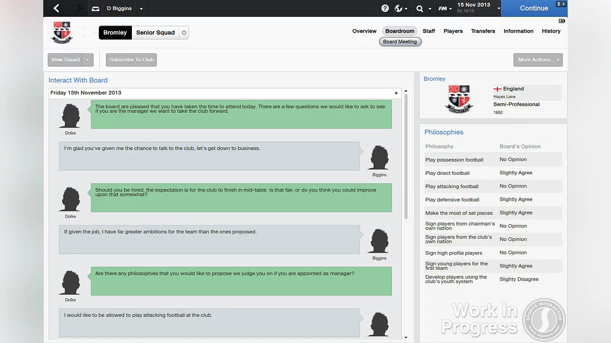 Скриншот из игры Football Manager 2014 - 39