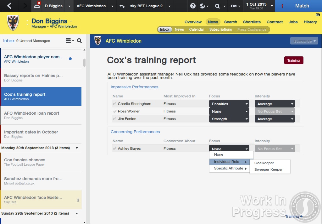 Скриншот из игры Football Manager 2014 - 50