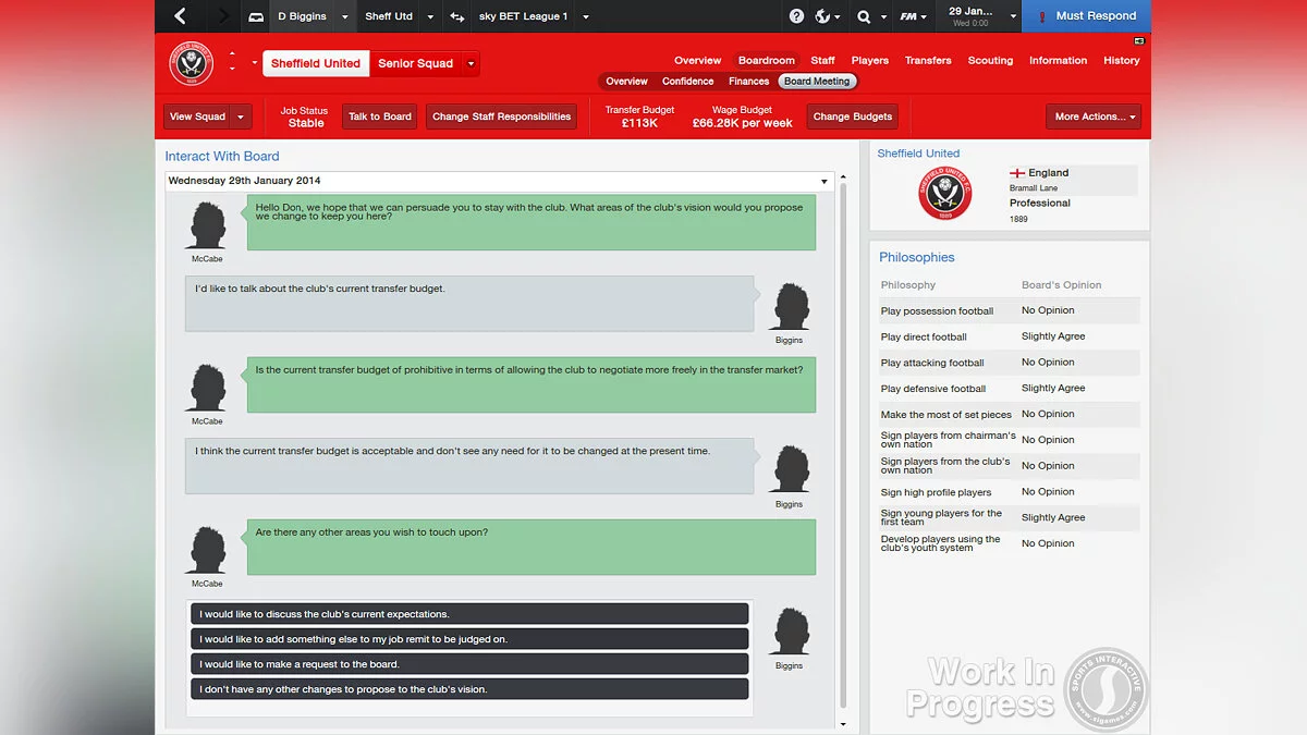 Скриншот из игры Football Manager 2014 - 37