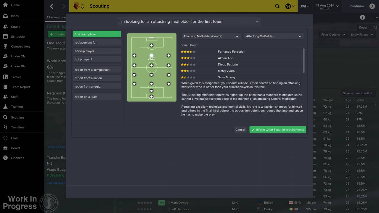 Скриншот из игры Football Manager 2015 - 36