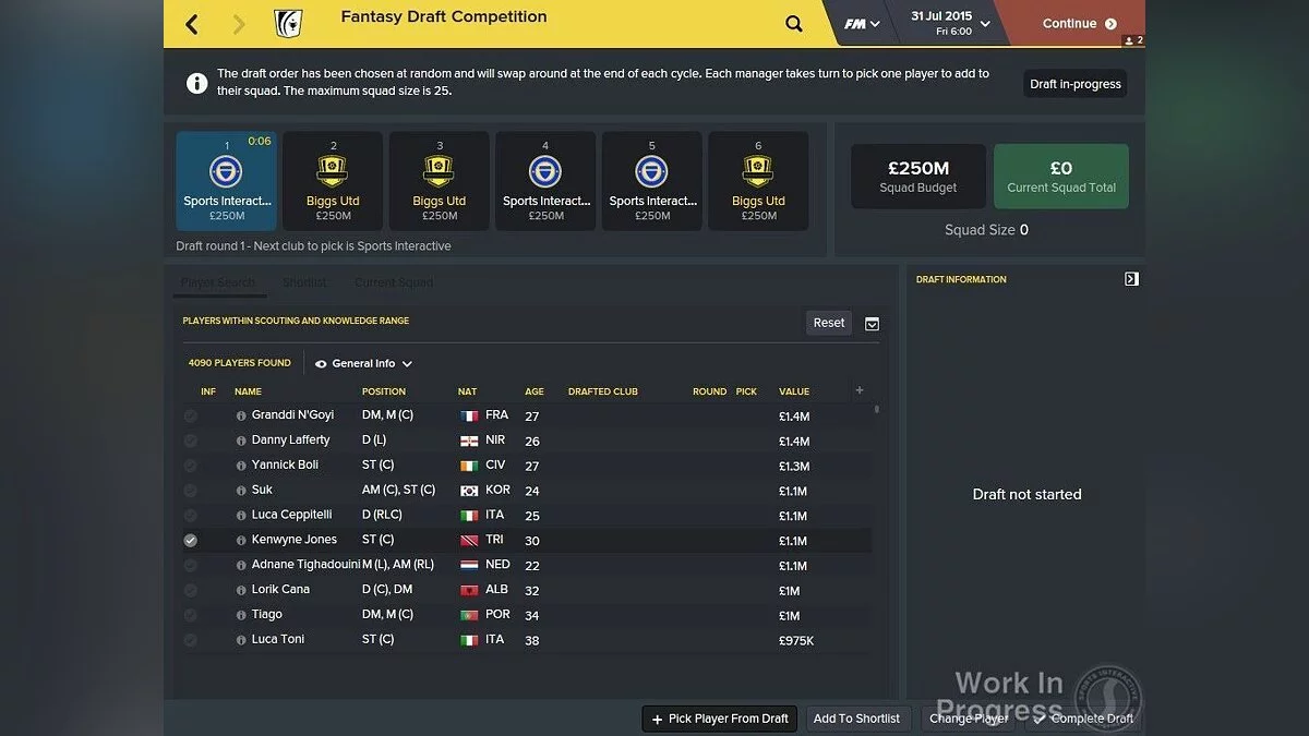 Скриншот из игры Football Manager 2016 - 16