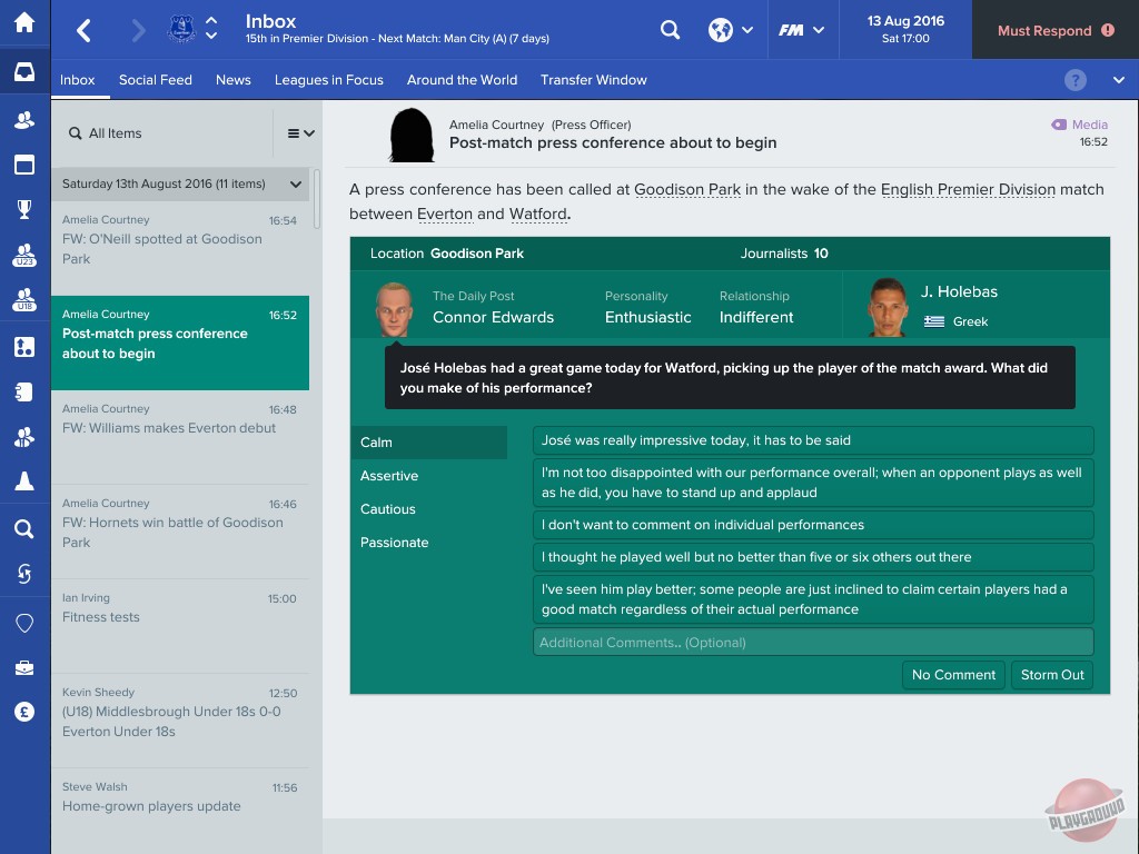 Скриншот из игры Football Manager 2017 - 14