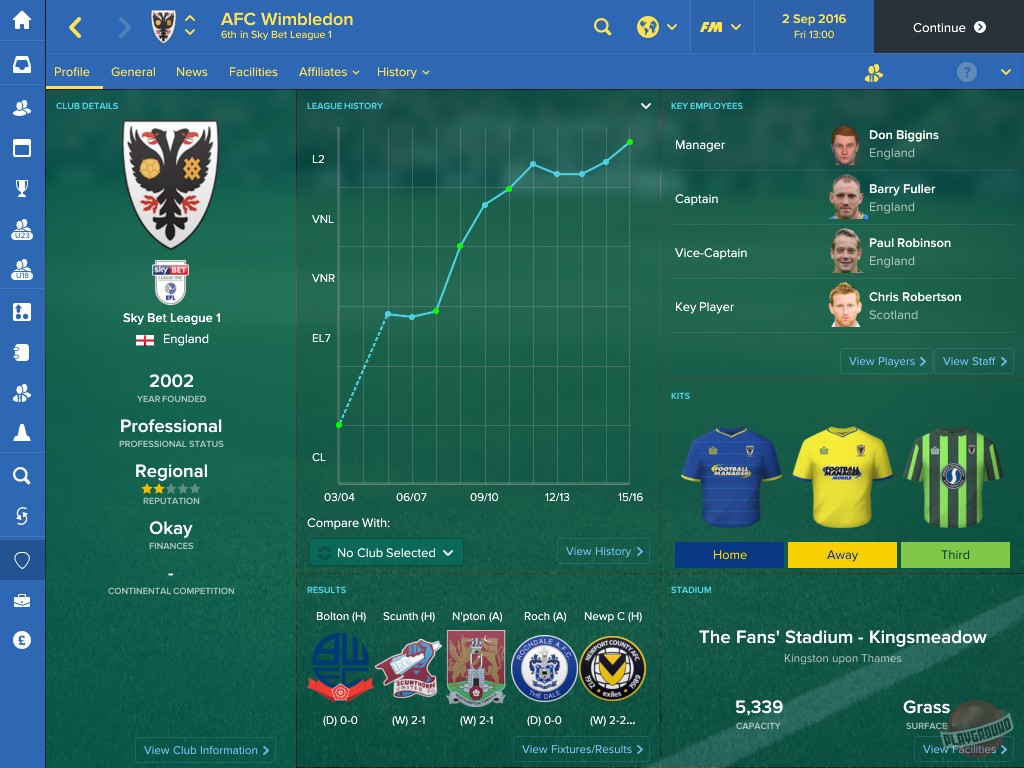 Скриншот из игры Football Manager 2017 - 21