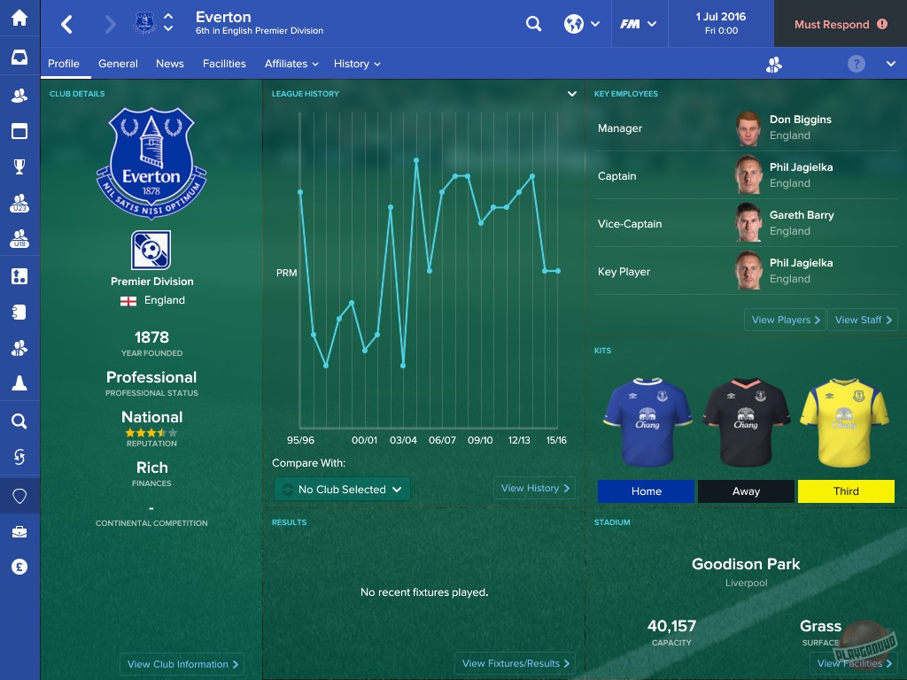 Скриншот из игры Football Manager 2017 - 23