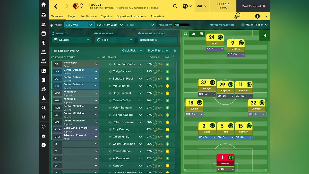 Скриншот из игры Football Manager 2017 - 9