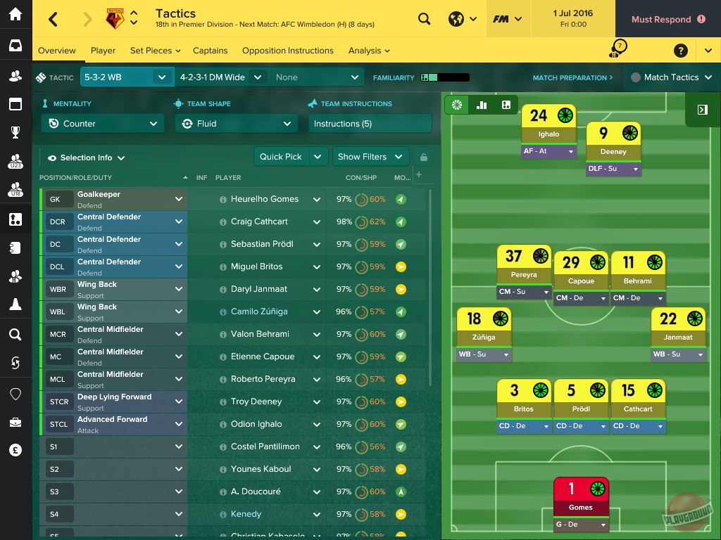 Скриншот из игры Football Manager 2017 - 20