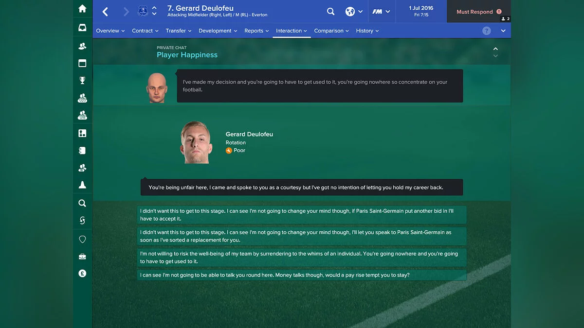 Скриншот из игры Football Manager 2017 - 17