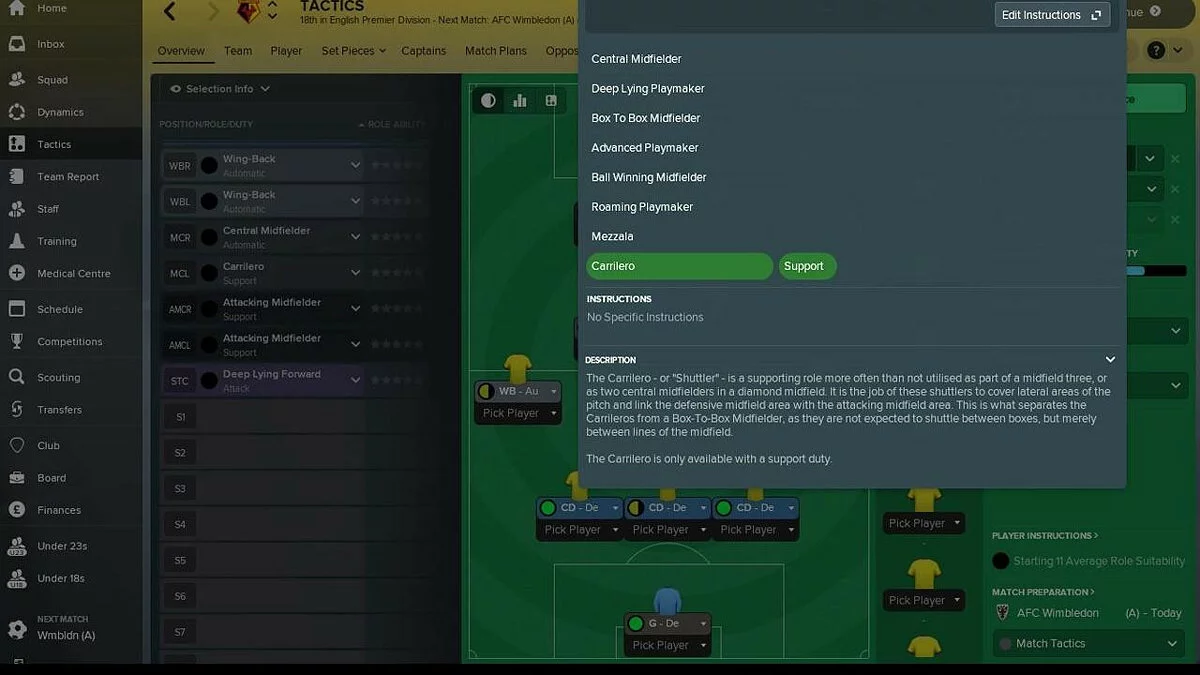 Скриншот из игры Football Manager 2018 - 7