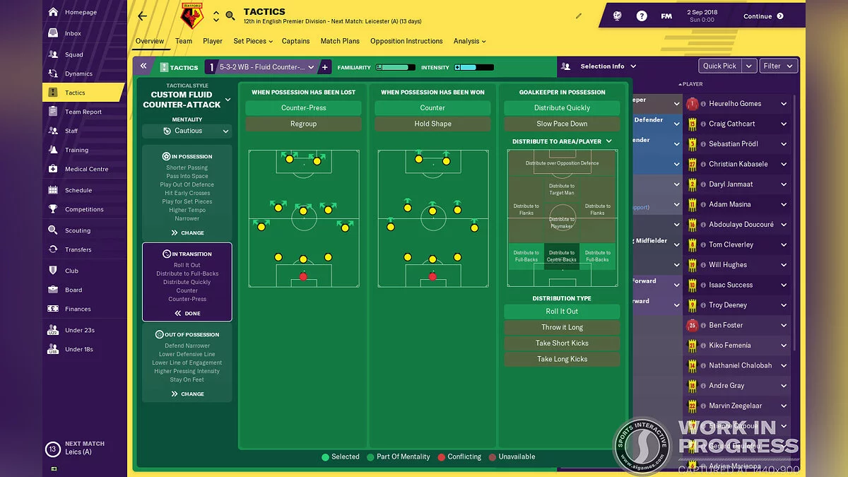 Скриншот из игры Football Manager 2019 - 28