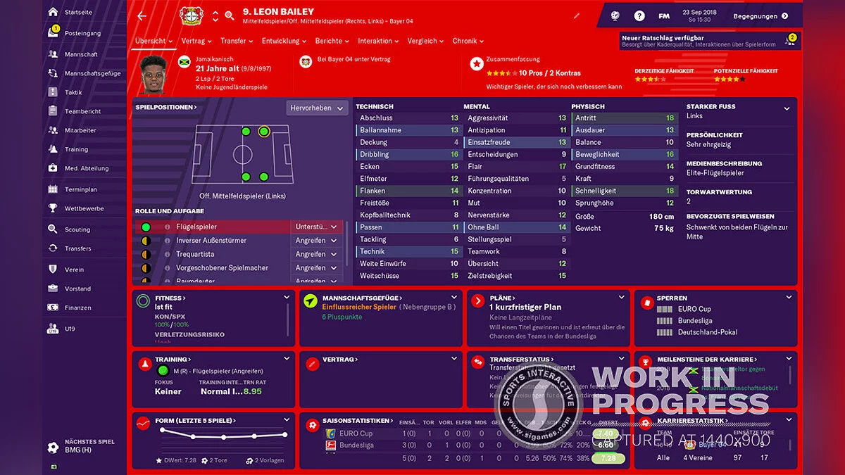 Скриншот из игры Football Manager 2019 - 30