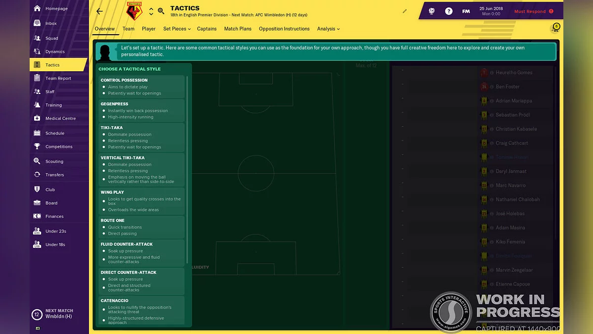 Скриншот из игры Football Manager 2019 - 29