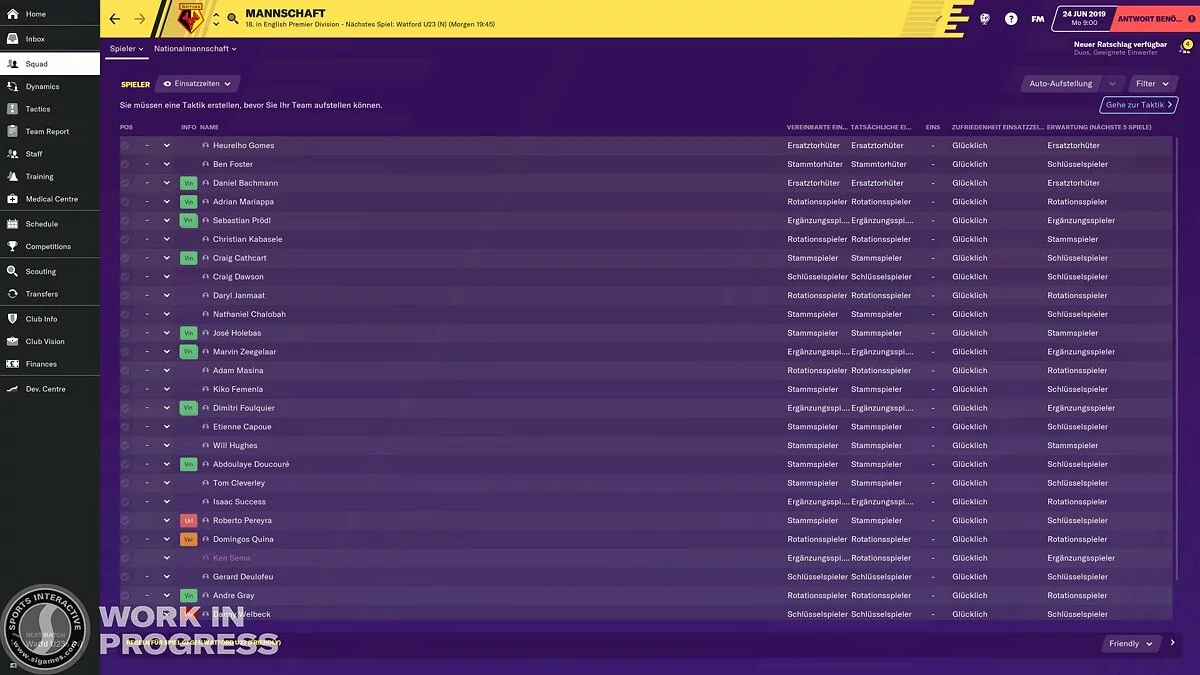 Скриншот из игры Football Manager 2020 - 28