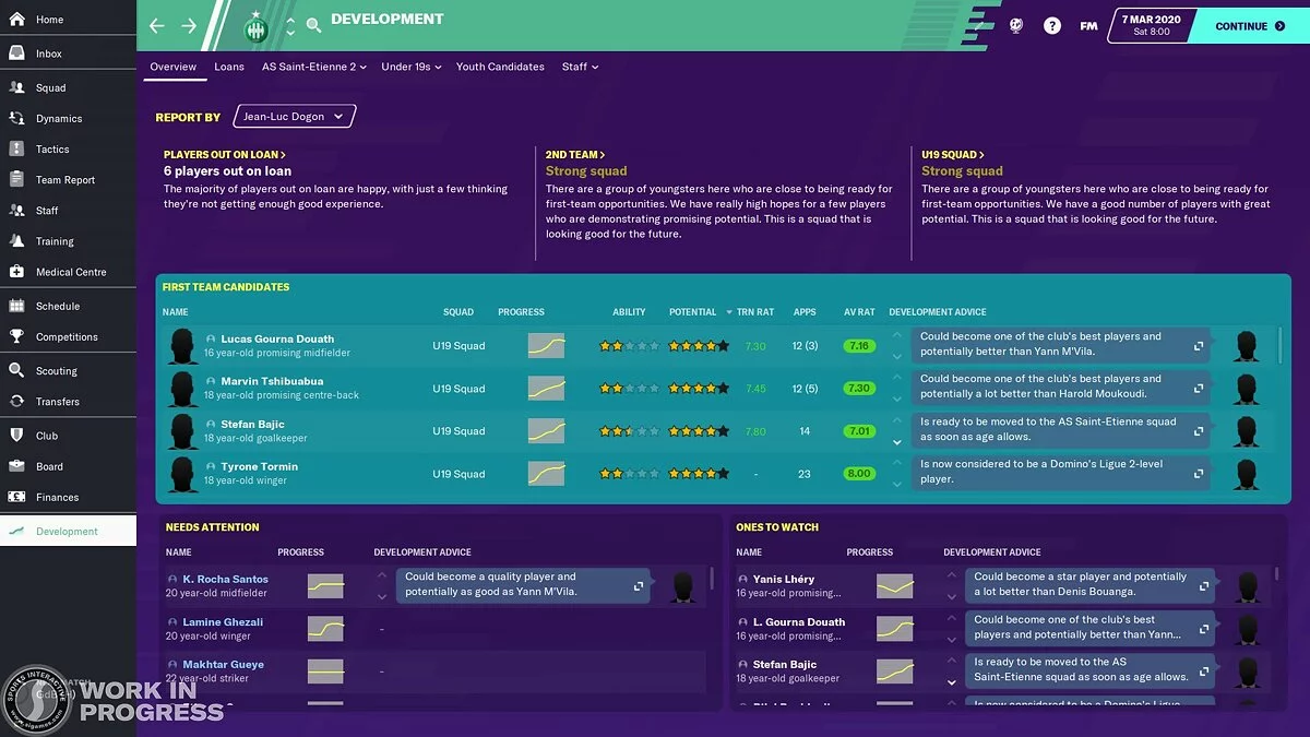 Скриншот из игры Football Manager 2020 - 27
