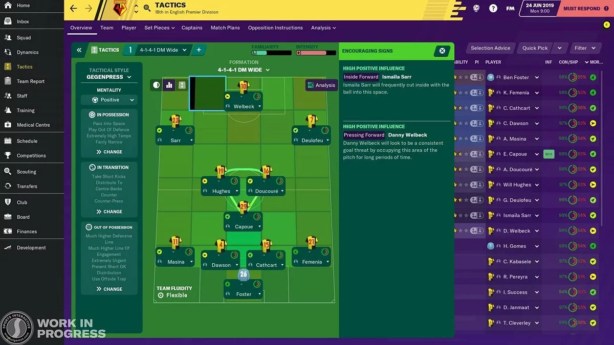 Скриншот из игры Football Manager 2020 - 12
