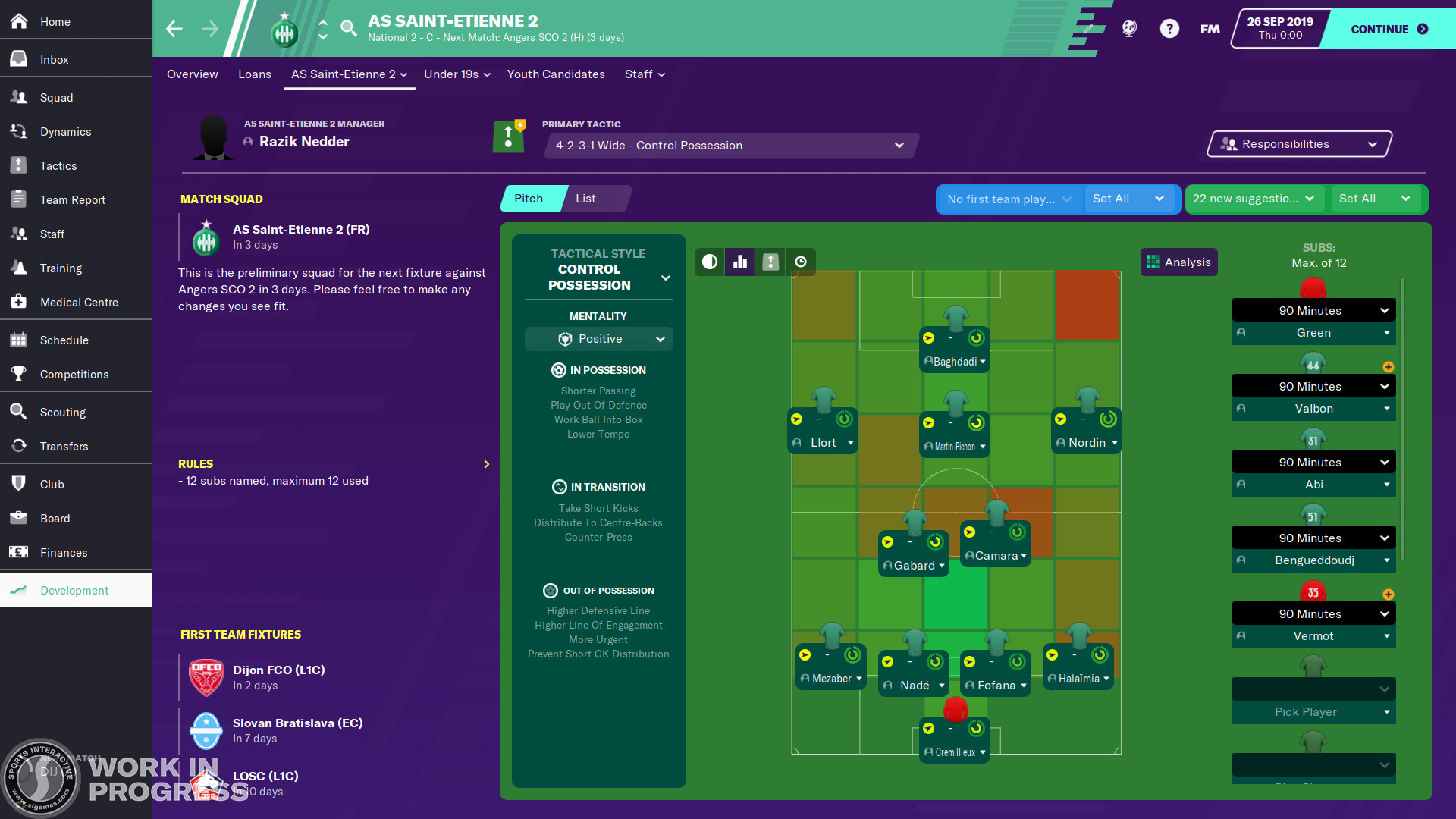 Скриншот из игры Football Manager 2020 - 3