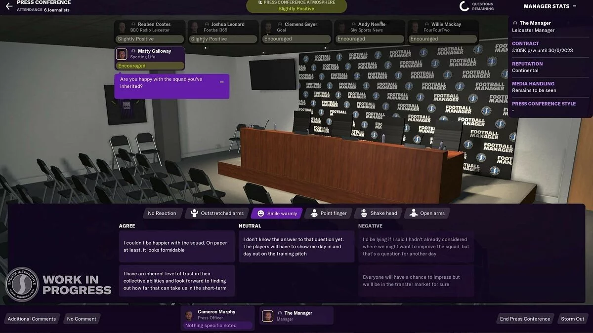 Скриншот из игры Football Manager 2021 - 32