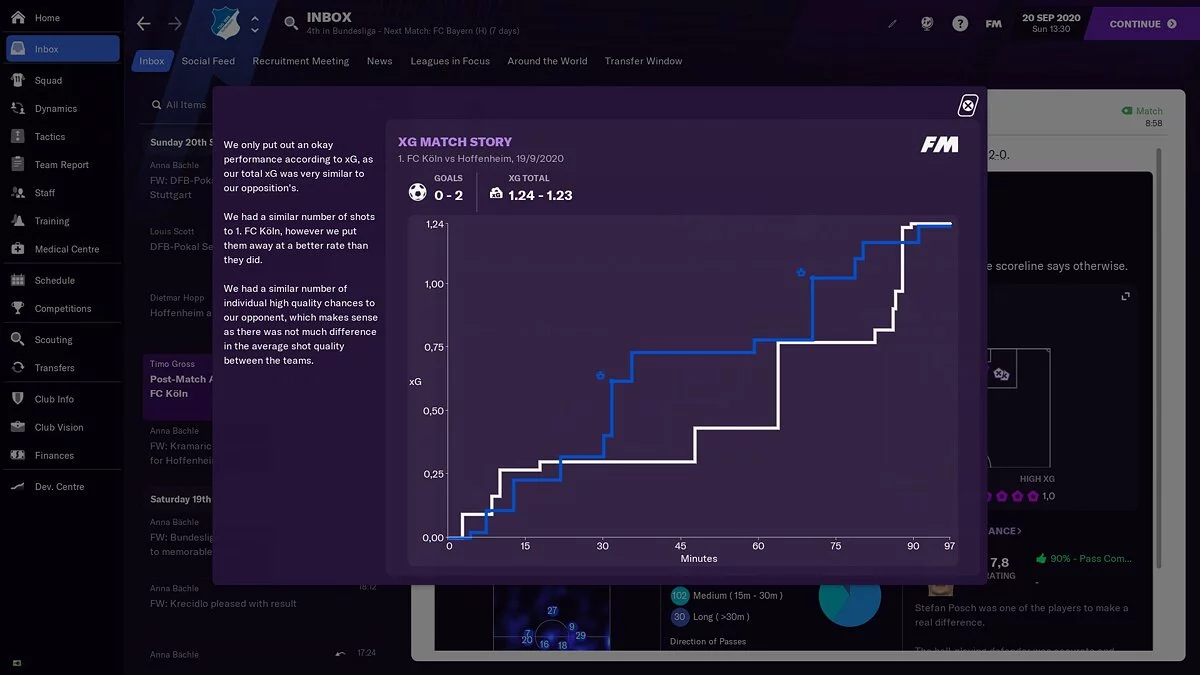Скриншот из игры Football Manager 2021 - 19