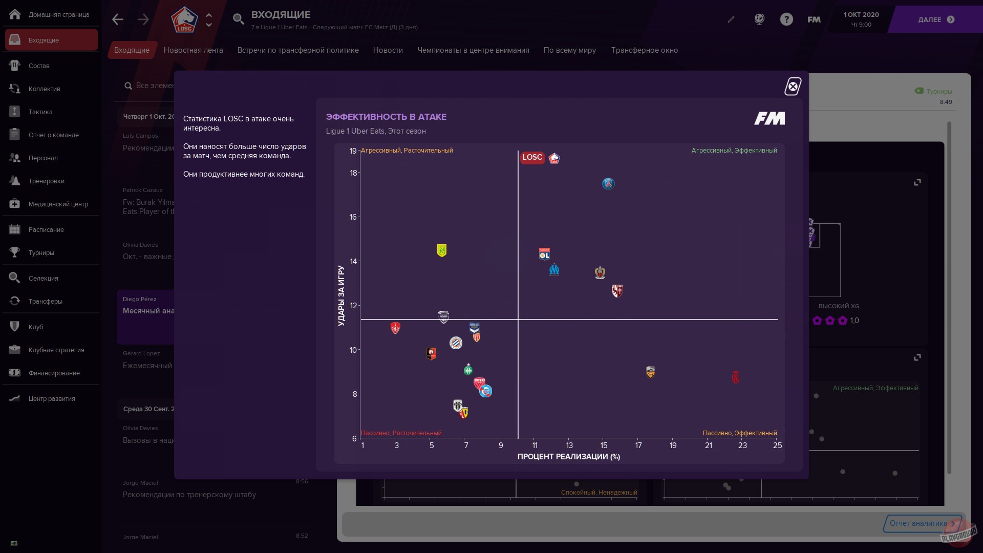 Скриншот из игры Football Manager 2021 - 12