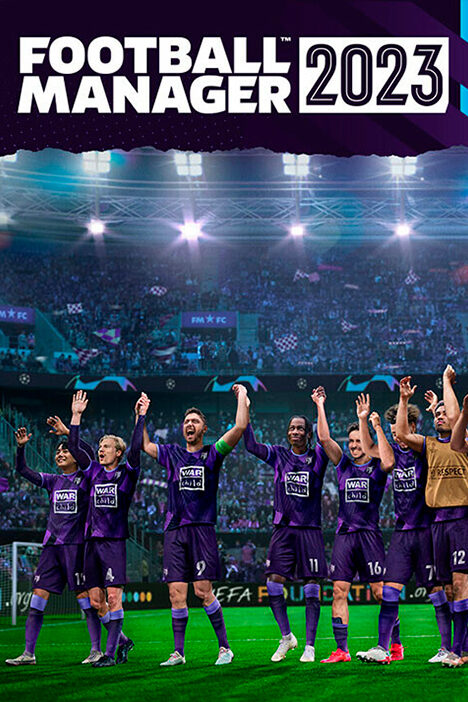 Обложка Football Manager 2023