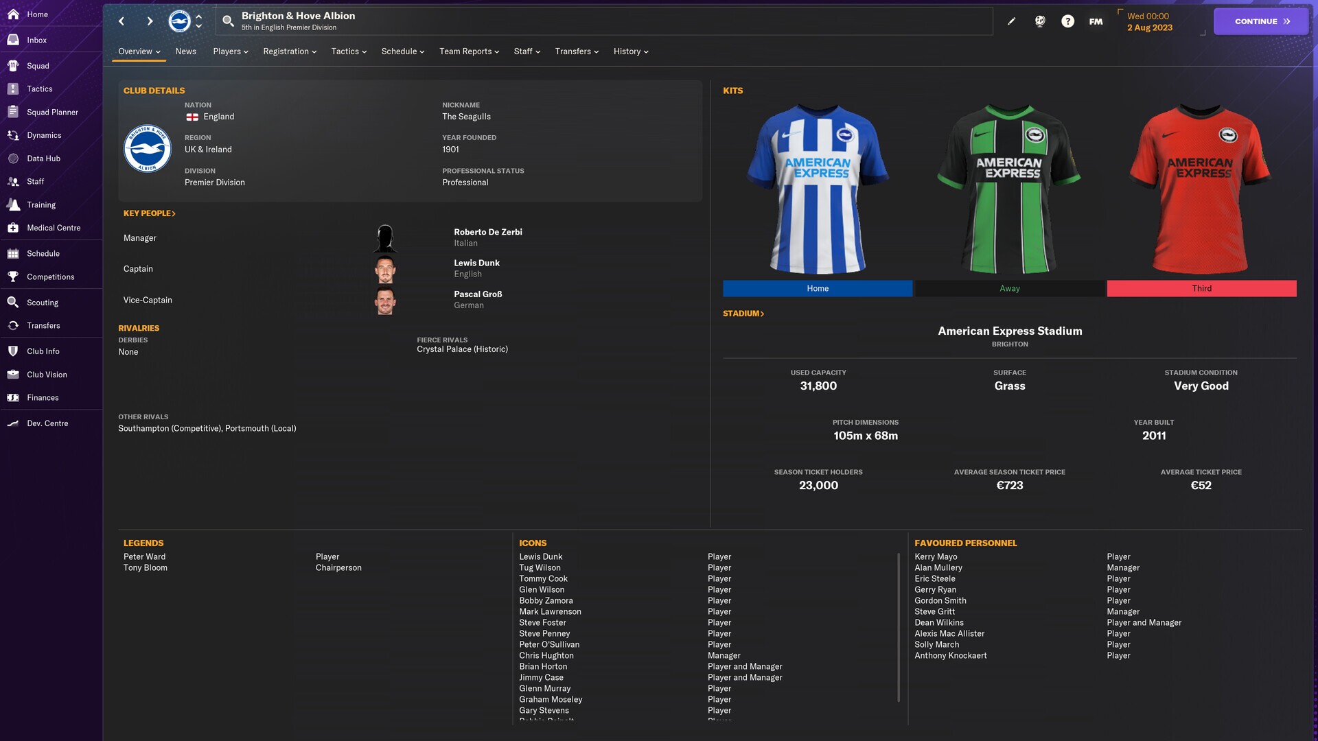 Скриншот из игры Football Manager 2024 - 10