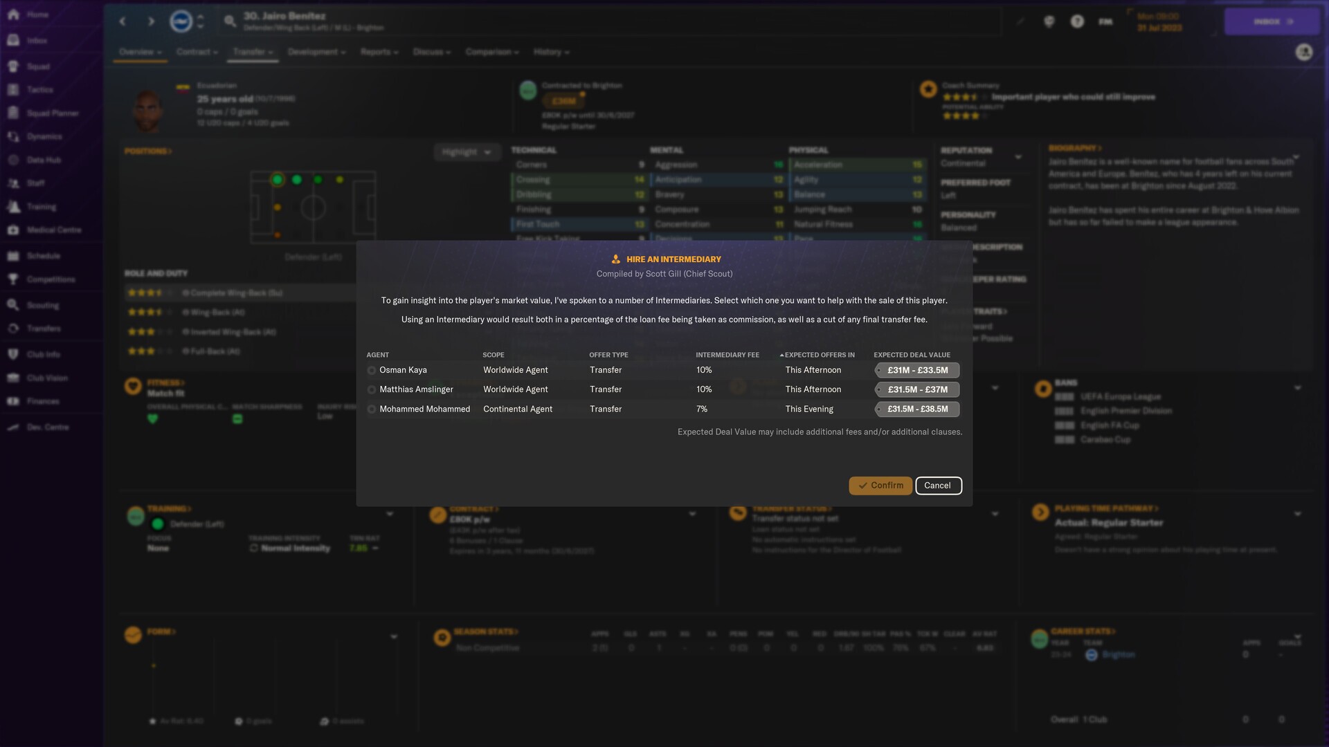 Скриншот из игры Football Manager 2024 - 19