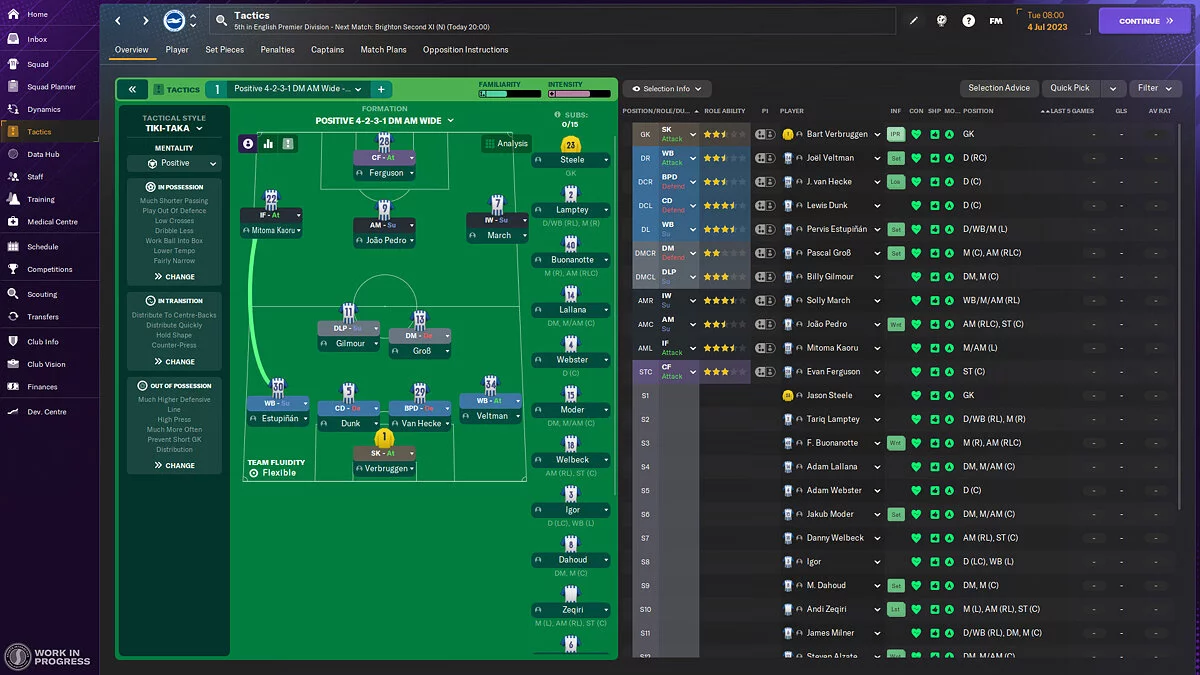 Скриншот из игры Football Manager 2024 - 26