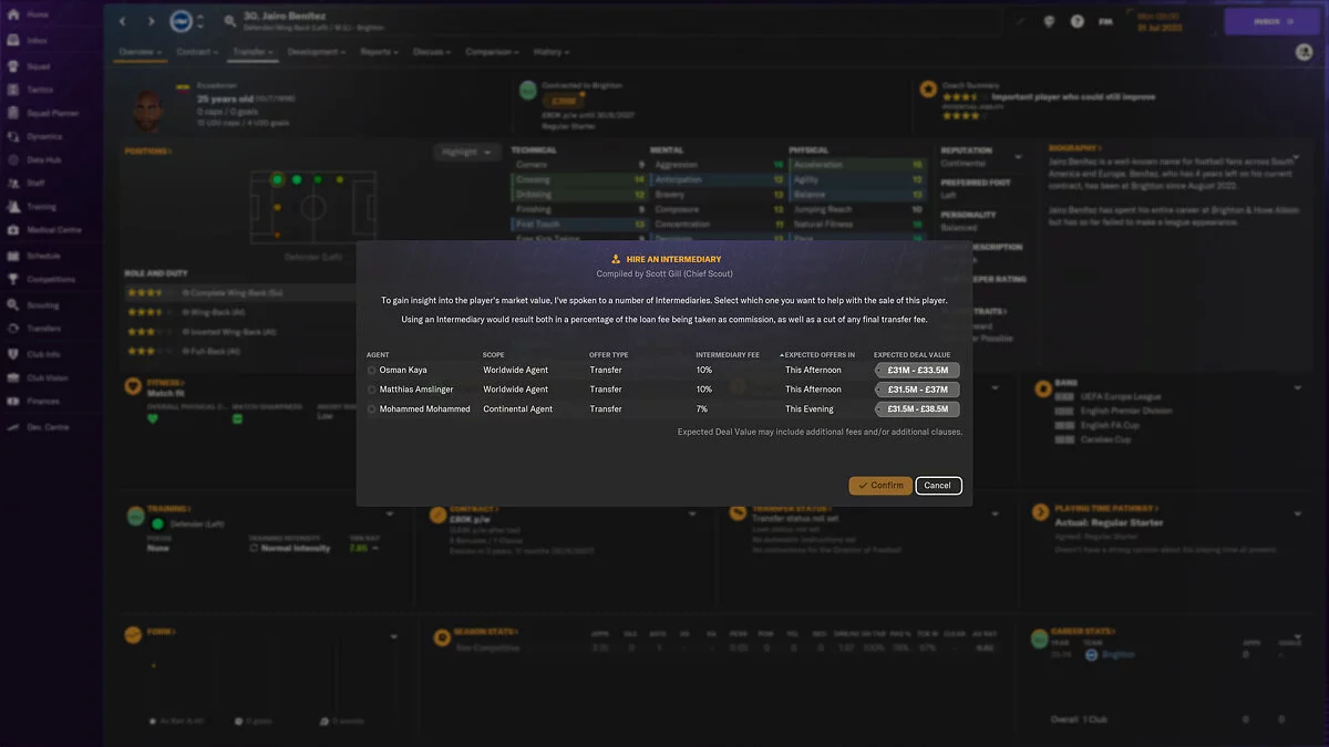Скриншот из игры Football Manager 2024 - 11