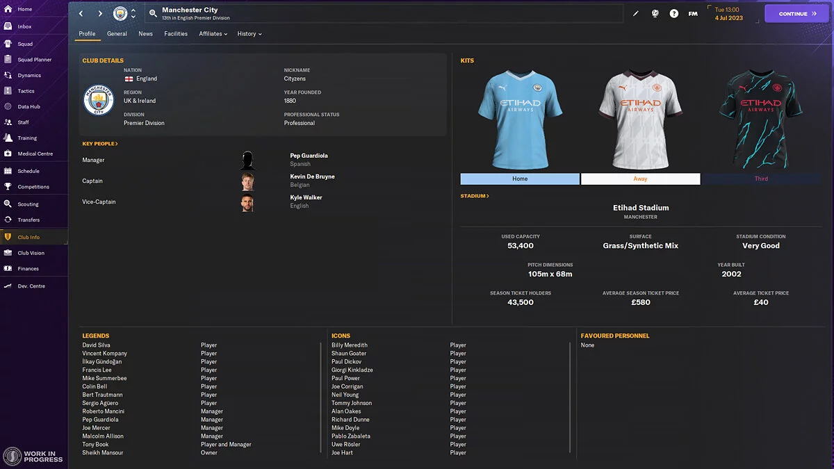Скриншот из игры Football Manager 2024 - 3