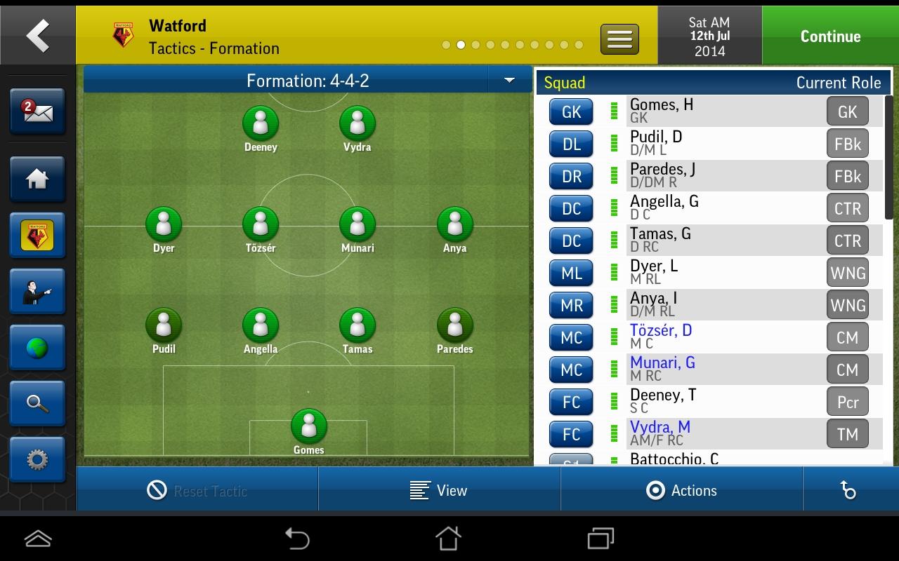 Скриншот из игры Football Manager Handheld 2015 - 11