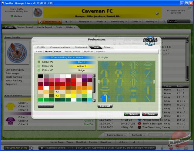 Скриншот из игры Football Manager Live - 12