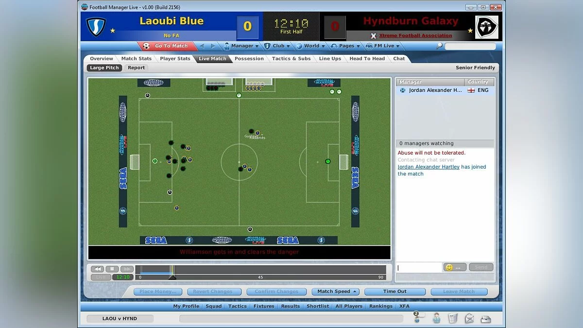 Скриншот из игры Football Manager Live - 8