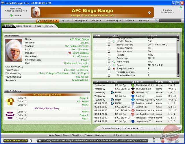 Скриншот из игры Football Manager Live - 42