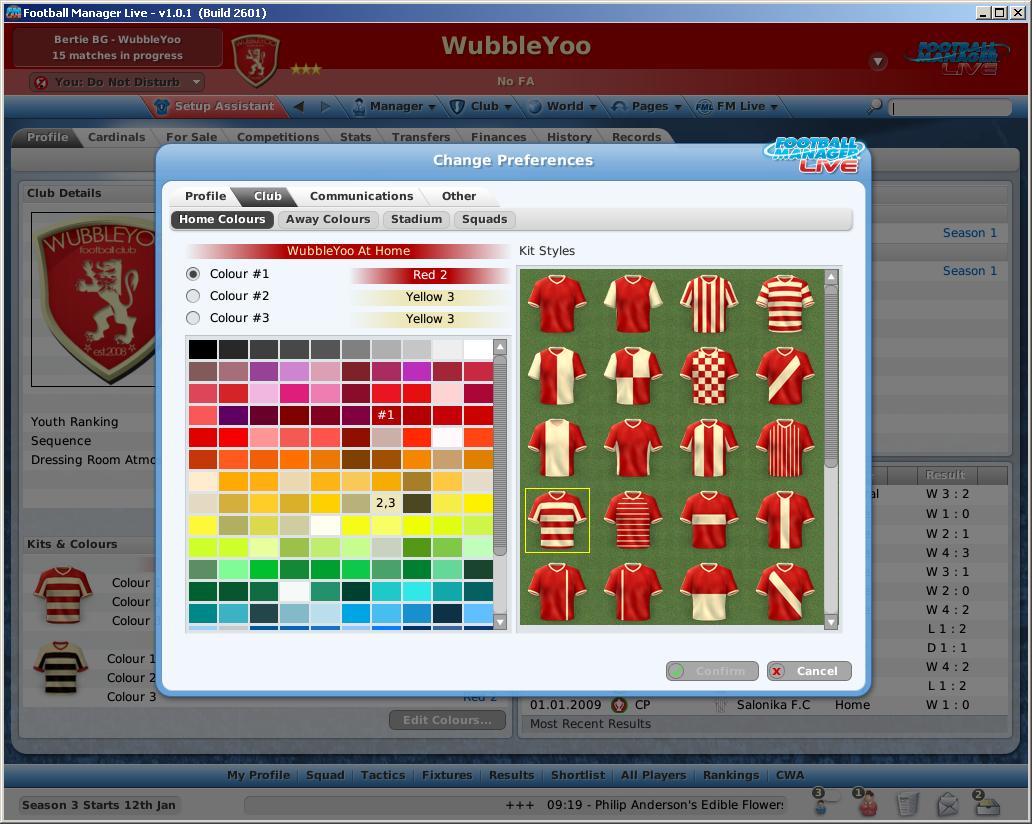 Скриншот из игры Football Manager Live - 120