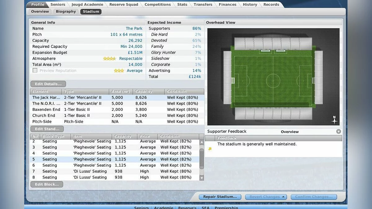 Скриншот из игры Football Manager Live - 13