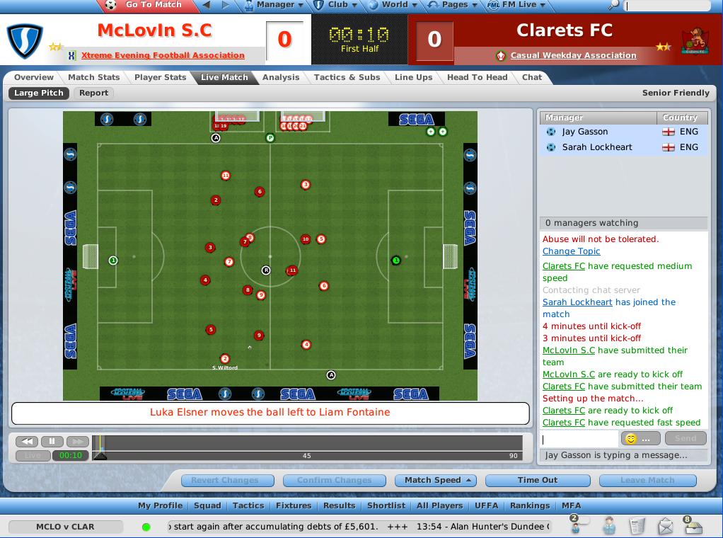 Скриншот из игры Football Manager Live - 60